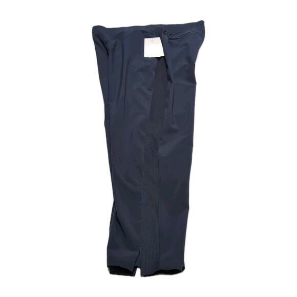 ATHLETA Brooklyn Ankle Pant Size 14 Navy Blue Travel Athleisure Stretch NEW NWT - Picture 5 of 16